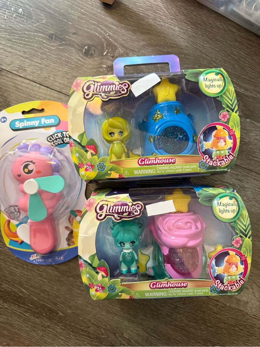 light up fairies with houses stackable